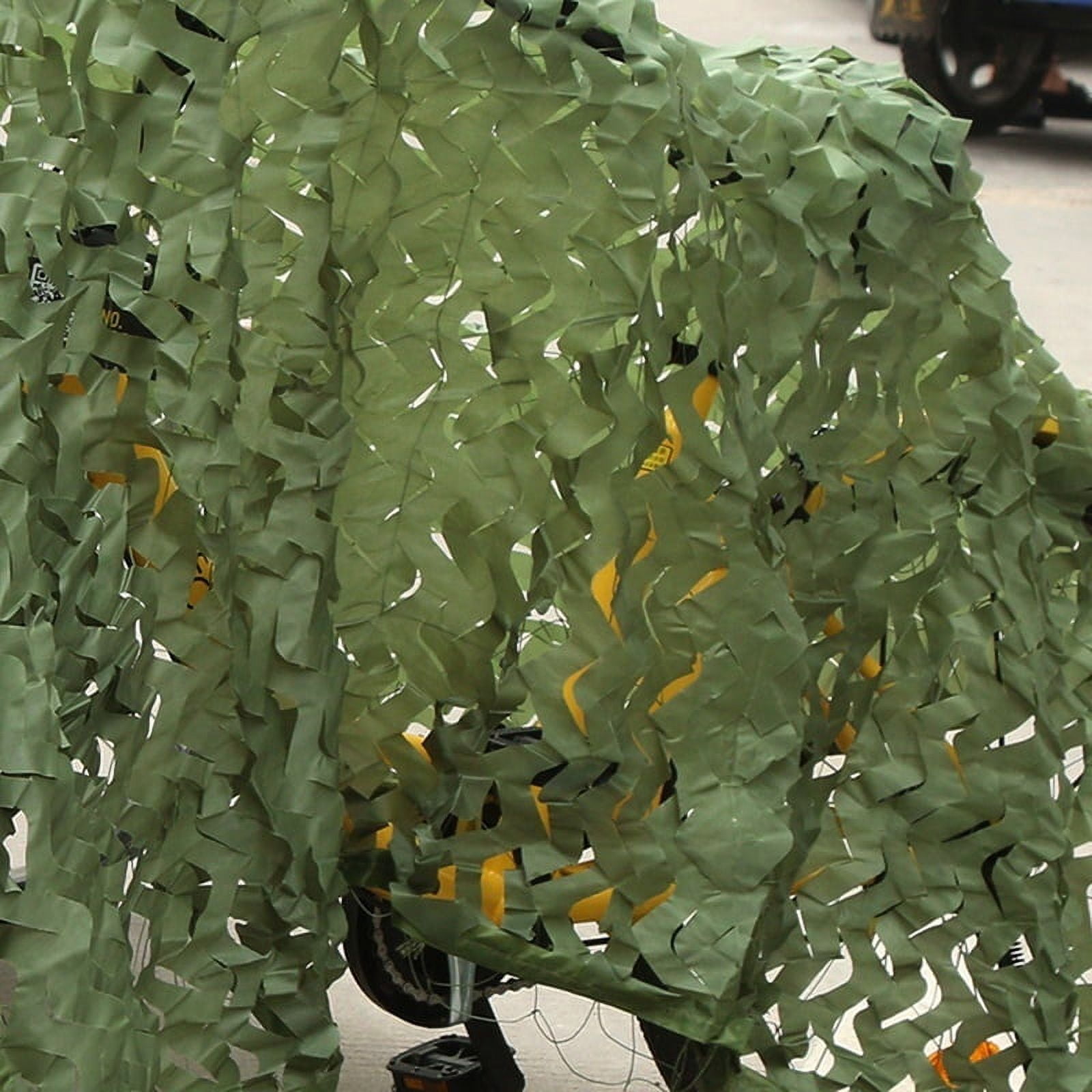Vensio 2x3M Green Military Camouflage Net Heavy Duty Woodlands Leaves Camo Cover for Hunting and Camping