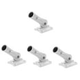 thumbnail image 4 of 4 Count Flag Pole Holder Flagpole Mounting Bracket Stand Debutant Markers White, 4 of 8