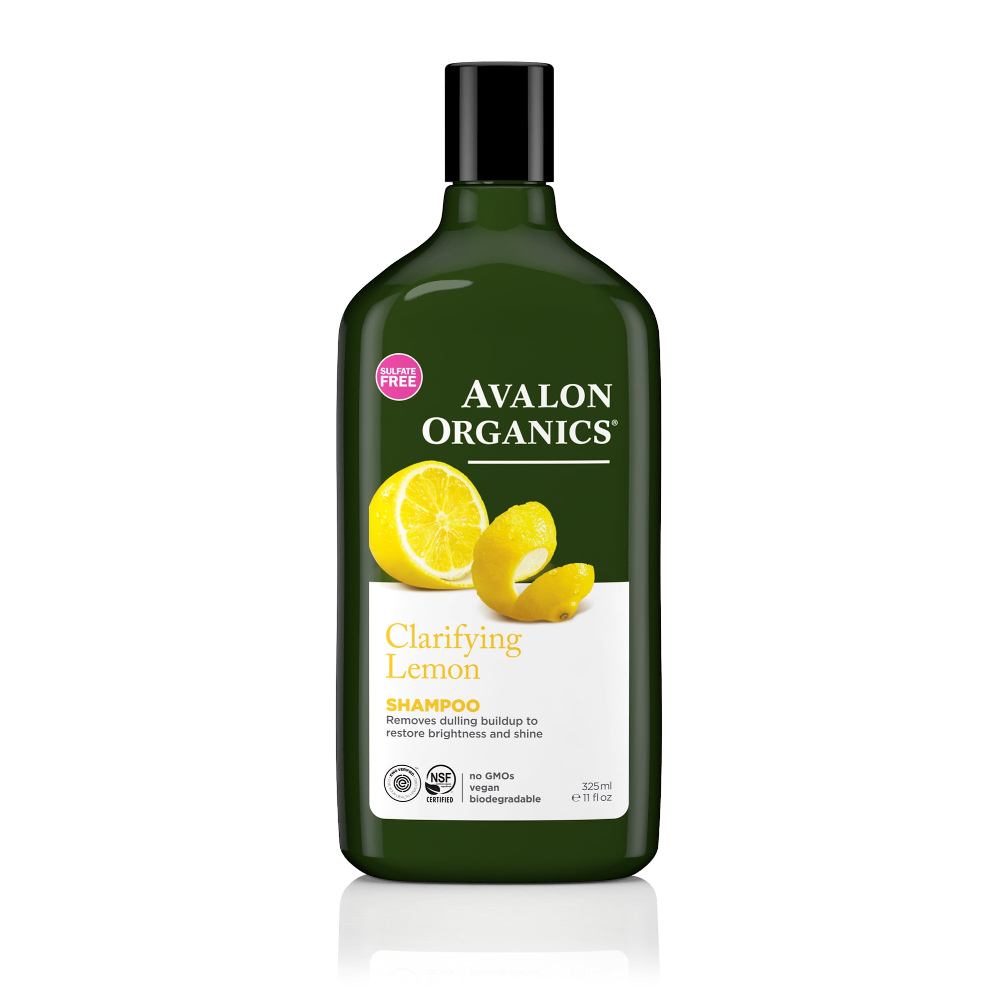 Avalon Organics Clarifying Shampoo, Lemon, 11 oz.