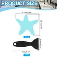 thumbnail image 2 of Uxcell Bathtub Non Slip Stickers Safety Shower Floor Anti Slip Stickers with Adhesive Decals Scraper for Bath Tub Shower Blue, 2 of 7