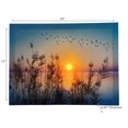 thumbnail image 2 of IH Casa Decor Led Canvas Wall Art Sunset Over Water 16 X 12, 2 of 3