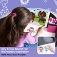 thumbnail image 6 of Kids Travel Tray, Play Tray For Kids Car Seat, Toddler Road Trip Essentials, Drawing Lap Tray With Storage Space for Airplane, Multifunctional Activity Tray Road Trip Must Haves For Kids , Pink, 6 of 8