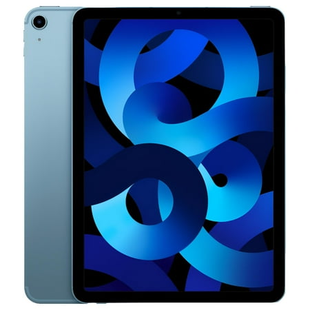 Restored 2022 Apple iPad air Wi Fi 64 GB Blue (5th Generation) (Refurbished)