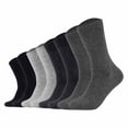 thumbnail image 1 of s.Oliver Calcetines Unisex, Paquete de 8 - Calcetines cortos, lisos Negro/Gris 43-46, 1 of 3