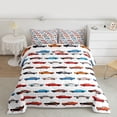 thumbnail image 2 of Castle Fairy 3-Piece Queen Size Comforter Set - Colorful Car Kids Print, 2 of 8