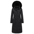 thumbnail image 1 of Abrigo de invierno GOLDLADIES Parka impermeable para mujer con capucha, 1 of 7