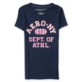 thumbnail image 1 of Aeropostale Ny Dept Of Athl Embellecido playera para mujer, azul, pequeño Aeropostale Camiseta adornada, 1 of 2