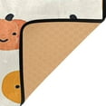 thumbnail image 4 of Halloween Cute Pumpkin Soft Polyester Area Rug 31''x20'', Non Slip, Memory Foam, Water Absorbent, 4 of 7