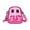 Hot Pink, variant on Halloween Crossbody Bags, Clear Ghost Jelly Crossbody Purse for Women, Lightweight Underarm Shoulder Bag Daily Commute