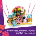 thumbnail image 5 of LEGO Friends Costume Party with Unicorn & Fairy Pretend Play Building Toy - Interactive Storytelling Playset with Cat and Unicorn Toys - Creative Birthday Gift Idea for Girls & Boys, 6+ - 42661, 5 of 8