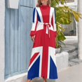 thumbnail image 4 of Minifalda con la bandera de la Unión de los años 60: lo mejor en vestidos largos con la bandera británica, vestidos de moda para mujer, vestidos de cumpleaños para mujer de lujo 2024, 4 of 5