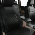 thumbnail image 4 of mmirethe Car Seat Covers Set Resistant To Dirt Wear Easy To Clean Universal Full Set Hand-washable Fabric Black, 4 of 6