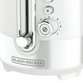 thumbnail image 6 of BLACK+DECKER 2-Slice Extra-Wide Slot Toaster, White, TR2200WSD, 6 of 6