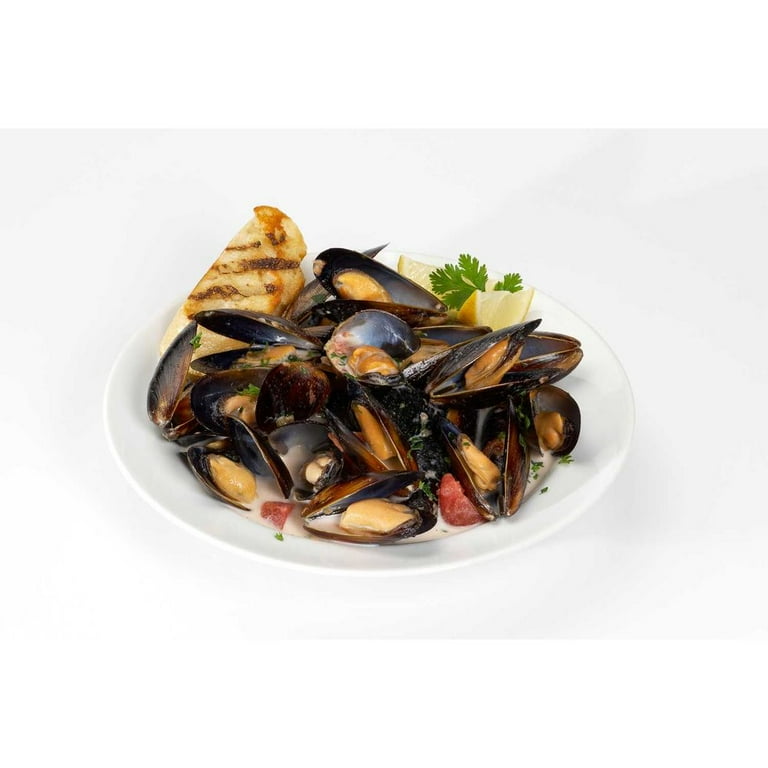 Pana Pesca Blue Whole Shell Mussel, 1 Pound -- 10 per Case. 