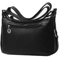 thumbnail image 3 of LHSHID Women Crossbody Bag Leather Handbag Pocketbook Lightweight Shoulder Purse, 3 of 6