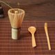 thumbnail image 3 of EeaseMX El juego de batidor de matcha de bambú incluye una cuchara de té Chasen y accesorios de té tradicionales Chashaku para la ceremonia del té japonés y el uso diario., 3 of 7
