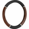 Auto Drive Bell Deluxe Burlwood Steering Wheel Cover