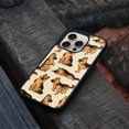 thumbnail image 4 of WIRESTER Shockproof Soft Rubber Cover Case for Apple iPhone 16 Pro 6.3" 2024, German Shepherd Funny Playful Postures, 4 of 5
