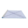 thumbnail image 2 of Ahgly Company Machine Washable Indoor Rectangle Solid Blue Modern Area Rugs, 4' x 6', 2 of 4