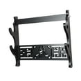 thumbnail image 1 of Luzkey Samurai Bracket Holder Wall Mounted Rack Space Saving Chinese Flute Rack for Collectors Versatile Accessory 2 Tiers, 1 of 8