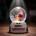 thumbnail image 4 of Fmbmuo Christmas Snow With Light Resin Glass Snowball Ornament Light Up Holiday Desktop Decor Xmas Gift For Kids Home Tabletop Decoration, 4 of 7