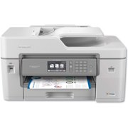 Restored Brother MFC-J6545DW INKvestmentTank Color Inkjet All-in-One Printer   Wireless, Duplex, 11"   17" Scan Glass, Up to 1-Year Ink-in-Box