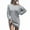 QR1-Gray, variant on Meichang Women's Off Shoulder Sweater Dress Fall Winter Casual Lantern Long Sleeve Short Knit Dress Wedding Guest Pullover Mini Dresses