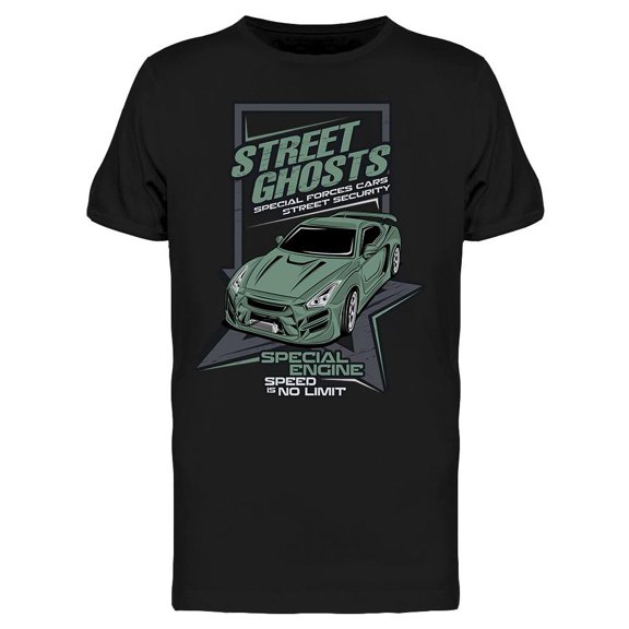 Street Ghosts Special Forces T-Shirt Men -Image by Shutterstock, Male 3X-Large