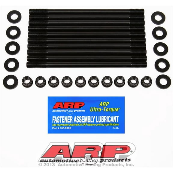 ARP 201-4301 Cylinder Head Stud 12 Point Nuts Chromoly Black Oxide - BMW 4-Cylinder