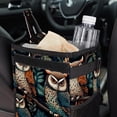 thumbnail image 6 of Owl Foldable Car Trash Can Mini Trash Can with Lid Leak-Proof Hanging Storage Bag - Car Garbage Can, 6 of 6