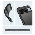 thumbnail image 3 of PANDACO Black Brushed Metal Case for Google Pixel 9 Pro, 3 of 3
