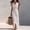 Ivory White, variant on Morttic Women's Elegant Solid Color Lapel Sleeveless Belted Front Button with Pockets Split Hem Vacation Shirt Maxi Dress Ivory White,S