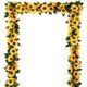 thumbnail image 1 of Girasol Enredadera Artificial con Flores decoración Manualidades hogar, Boda, Fiesta, jardín, 1 of 4