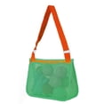 thumbnail image 1 of Bolsa de almacenamiento de juguetes para niños, bolsa de playa de viaje, bolsa de red de playa con perspectiva hueca, bolso de hombro, 1 of 5