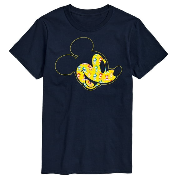 Mickey & Friends - Mickey Face Fill - Men's Short Sleeve Graphic T-Shirt