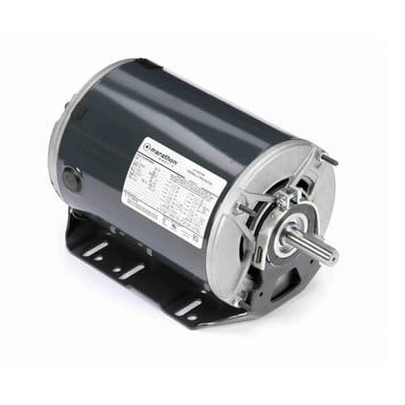 Leeson Condenser Fan Motor,1-1/2 HP,56H Frame 5K49PN4088X