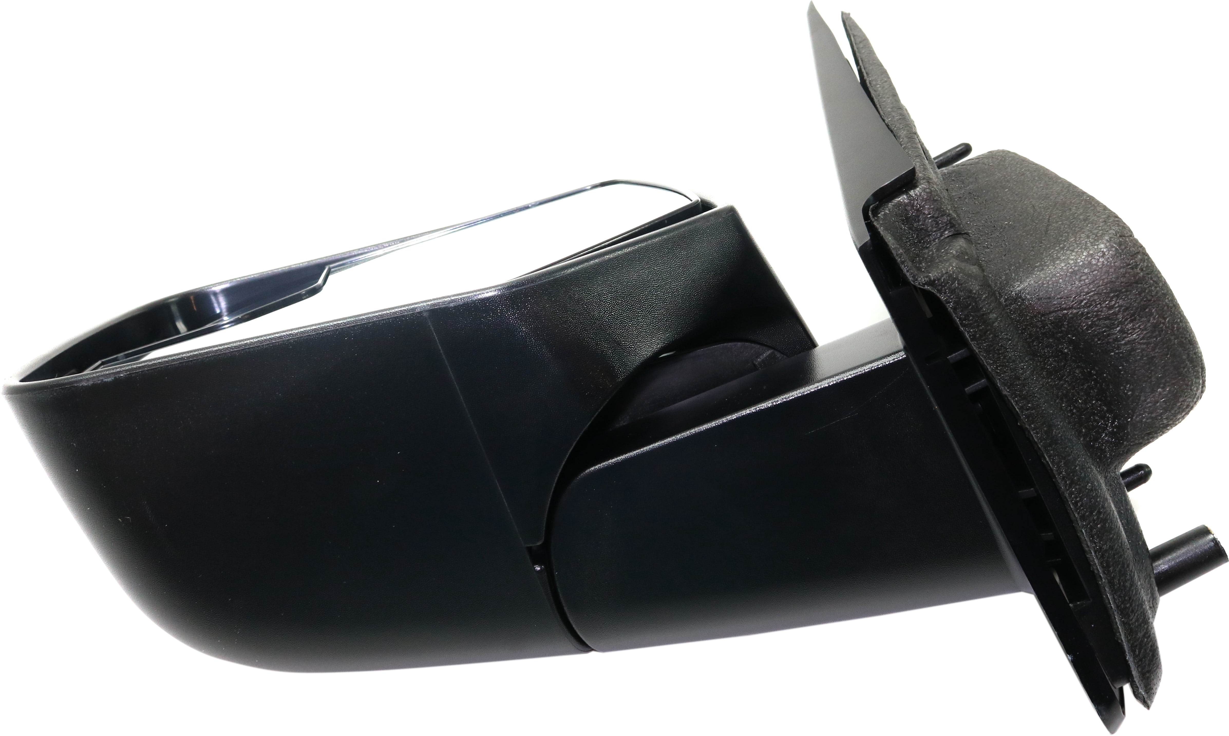 Mirror Compatible With 2008-2012 Ford Escape 2008-2011 Mercury Mariner Left Driver Side w/ Blind Spot Detection in Glass Textured Black Kool-Vue