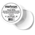 thumbnail image 2 of Maquillaje Crema Profesional de Pintura Facial Blanca de Payaso Mehron, 2 of 3