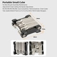 thumbnail image 2 of BIKERSAY Portable Multi-Function Bicycle Tool Kit with Ratchet Wrench, Chain Breaker, Tire Levers, and CO2 Inflator - Essential Bike Maintenance Set for On-the-Go Repairs (Model BT079S), 2 of 7
