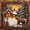 Brown Red White, variant on Castle Fairy Vintage Cabin Bear Twin Comforter Sets 2pcs,Lantern Paw Bedding Set,Warm Brown Black,Black Reversible,1 Comforter and 1 Pillowcase