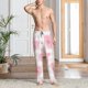 thumbnail image 2 of Fotbe Cartoon Pig Pantalones de Pijama para Hombre, Pantalones de Dormir, Pantalones de Casa con Cintura Ajustable y Bolsillos-3X-Large, 2 of 6