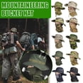 thumbnail image 2 of AYFFDIYI Camouflage Bunny Hat Version Outdoor Large Brim Fisherma D9S5, 2 of 8