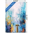thumbnail image 3 of Abstract - Rain Wall Poster with Pushpins, 14.725" x 22.375", 3 of 3