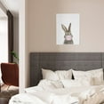 thumbnail image 6 of WFSposter Bubblegum Bunny Framed Canvas Wall Art by Outstanding Painter, Whimsical Baby Animal Art for Home Decoration, 6 of 7