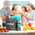 thumbnail image 7 of YXSC Professional 6-in-1 Slushie Machine & Soft Serve Slushie Maker for Home, 70oz, Smart Touch Control with Adjustable Thickness, RapidChill No Ice Needed, Auto-Clean, Margaritas, Frappés, Shakes, 7 of 7