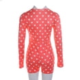 thumbnail image 5 of Pyjama Sexy pour Femmes Manches Courtes Imprimé Rose Combinaison Décontractée Adulte avec Boucle, 5 of 5