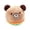 Beige, variant on Puppy Squeaking Dog Toy Bag Small Chewing Loose Cute Pet Plaything Interactive Bone Set, 11.5 cmx11.5 cm, Black