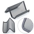 thumbnail image 5 of Lunfar 3 Pack, Grey, Business Card Holder for Desk, Metal Business Card Holder Display, Business Card Stand, Desk Business Card Holder Desk Card Holder, 5 of 5
