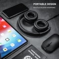 thumbnail image 6 of Wired Headphones with Microphone,Wired Headphones with Microphone and Volume Control Folding Lightweight Headset for Cellphones Tablets, 6 of 6