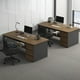 thumbnail image 1 of Single Commercial Office Desks - Boss Employee Write Workbench - Office Desks Computer Drawers - Escritorios Work Furniture QF50OD My Lux Decor Round, 1 of 9